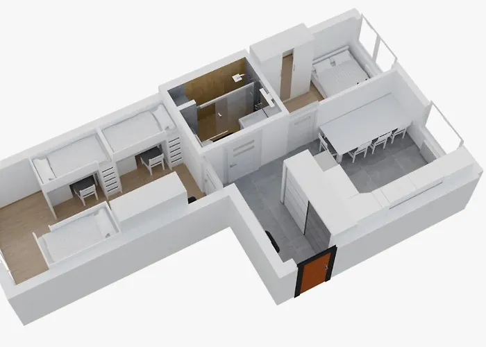 Appartamento con 2 camere da letto
